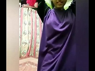 Bahagian viral Gadis bertudung 1
