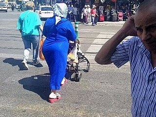 Hijab fat exasperation together with despondent djellaba