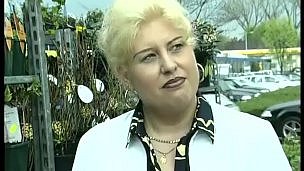 Mãe de BBW alemã pegou primeiro anal