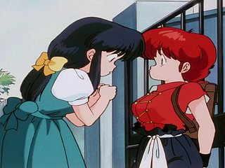 Ranma 1/2 fanservice.