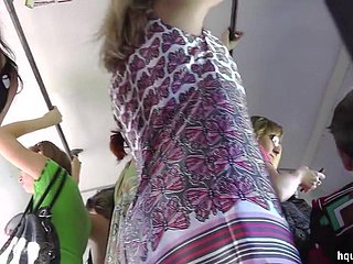 الحمار الساخنة مكشوف في سكرتيرات الفيديو