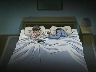 Hotties de anime gemen dulcemente mientras se follan las vagas