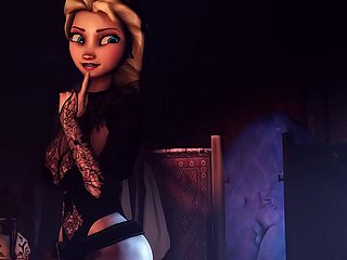 Deject reine secrète Elsa (gelée)