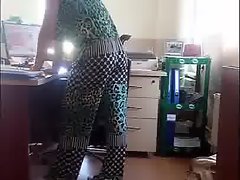hidden cam at slot secretary,