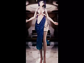 섹시한 애니메이션 아시아 - TikTok Dance (3D HENTAI)