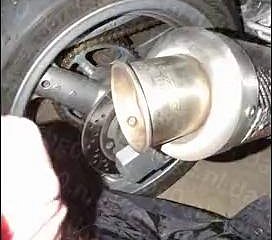 dabg0 baise un joggle d'échappement de moto Suzuki Bandit 650 S