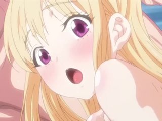 Anime chicas en bikini de una cogida en glacial stoup