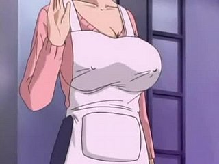 เปียก Hentai แม่บ้าน Sucks และ Fucks ของเธอหลานชายของสามี