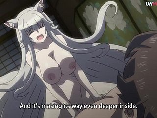 Slick operator menina fode um ser humano Satiated Hentai