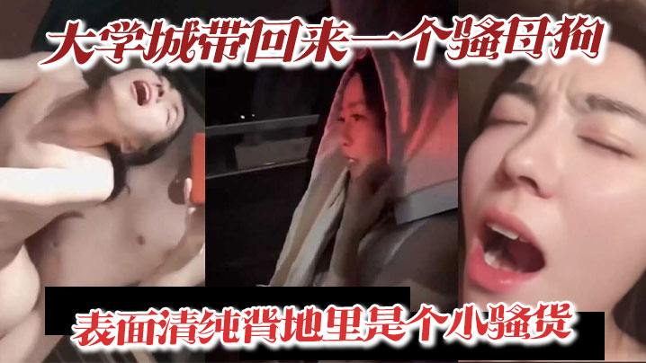 大学城带回来一个骚母狗表面清纯背地里是个小骚货深喉.吃精喝尿淫叫样样精通骚鸡